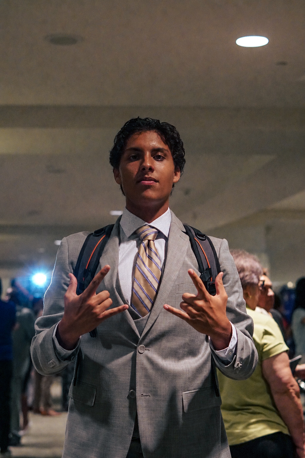 Portrait of Christian Banuelas, founder of CB Visuals
